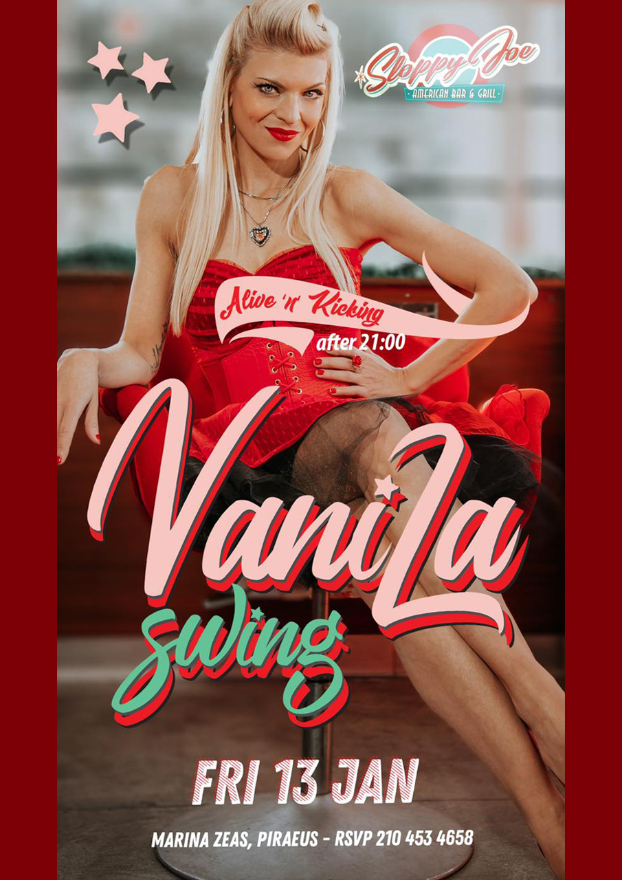 Vanila Swing Band - Poster