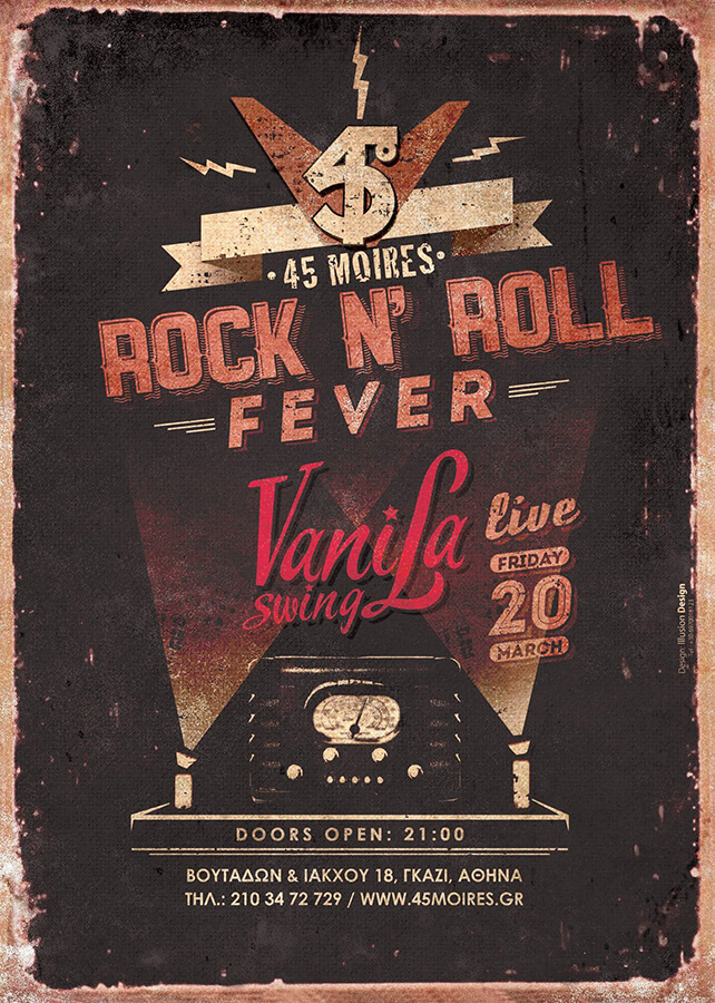 Vanila Swing Band - Poster